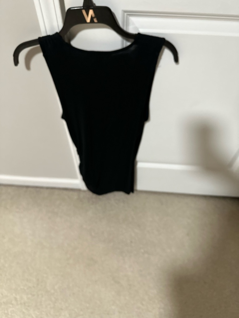 Banana Republic Black Scoop Neck Top